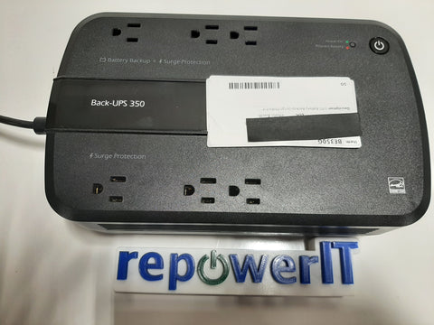 Lot of 3x APC BE350G UPS Battery Backup Surge Protector Grade B