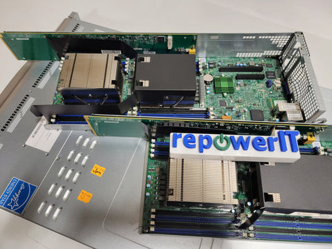 Nutanix NXS2U2NL12G500 2U Server with 2x X10DRT-P-G5-NI22 Blades USED