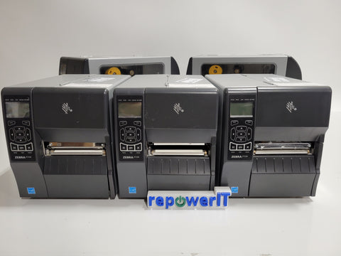 Lot of 5x Zebra ZT230 ZT410 Thermal Label Printers Defective For-Parts