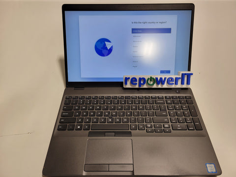 Dell Precision 3541 Laptop i7-9850H 2.6GHz 16GB 512GB SSD Quadro P620 W11P Grade B