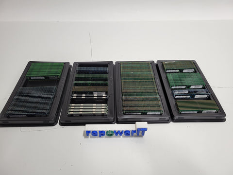 Lot of 191x Mixed Brands/Models 8GB Ram Sticks USED