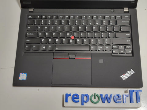 Lenovo T490 Laptop 14" Touchscreen i7-8665U 16GB 256GB M.2 NVMe SSD Grade B