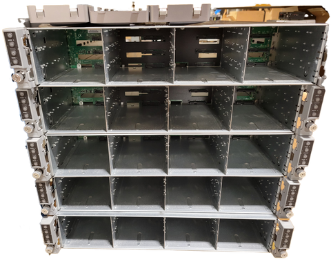 Lot of 12x Cohesity C2510/C2515 2U Server Chassis Bare