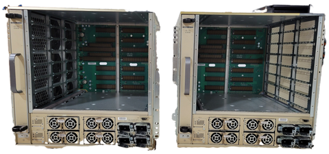 Lot of 2x Cisco C6807-XL Catalyst 6807 Modular Switch Chassis + PSU + Fan USED