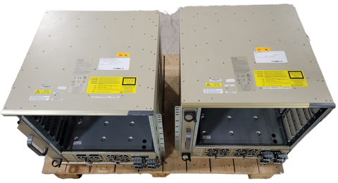 Lot of 2x Cisco C6807-XL Catalyst 6807 Modular Switch Chassis + PSU + Fan USED