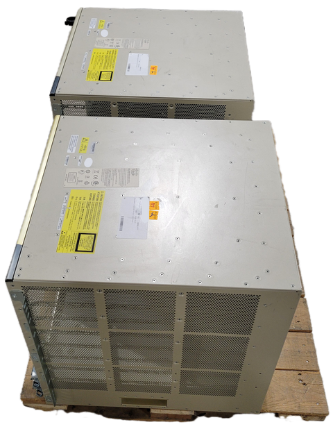 Lot of 2x Cisco C6807-XL Catalyst 6807 Modular Switch Chassis + PSU + Fan USED