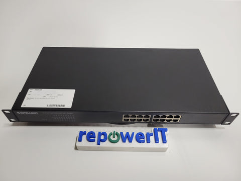 Intellinet 560849 16-Port Fast Ethernet PoE+ Switch USED