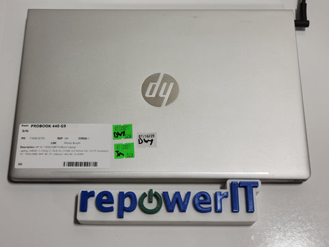 HP ProBook 440 G9 14" 1920x1080 Laptop i7-1255U 1.7GHz 16GB 512GB SSD W11P Grade C