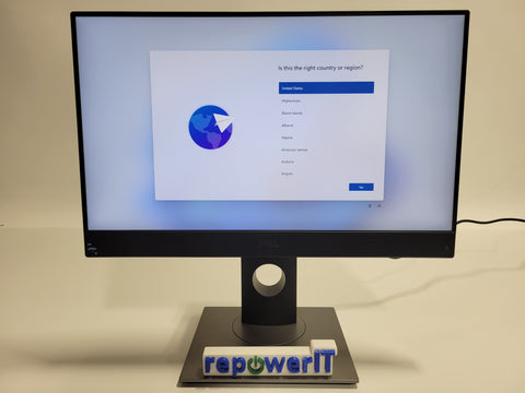 Dell Optiplex 7400 24" AIO i5-12500 3.0GHz 16GB 256GB M.2 NVMe SSD W11P Grade B