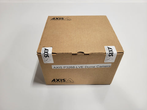 Axis P3268-LVE 8MP Outdoor Night Vision Dome Camera w T94T01D Pendant Kit NEW