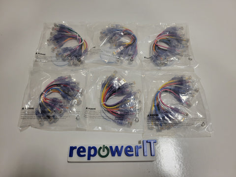 Lot of 60x 29474 SlimRun Cat6A Ethernet Patch Cables NEW