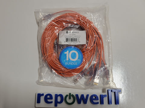 Lot of 240x Monoprice SlimRun Cat6A Ethernet Network Patch Cables NEW