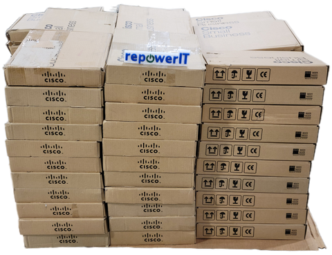 Lot of 94x Cisco SPA303-G1 3-Line IP Phones NEW