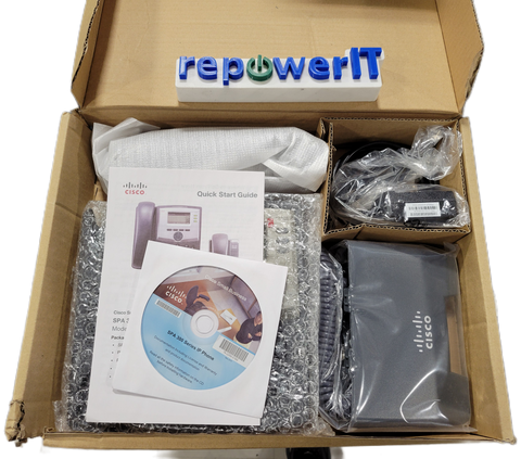 Lot of 94x Cisco SPA303-G1 3-Line IP Phones NEW