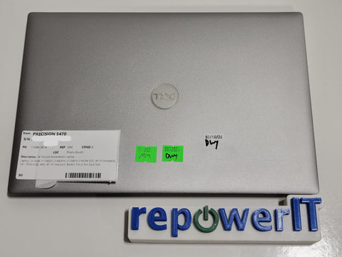 Dell Precision 5470 14" i7-12800H (2.4GHz) 32GB 512GB NVMe SSD RTX A1000 Grade A