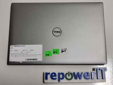 Dell Precision 5470 14" i7-12800H (2.4GHz) 32GB 512GB NVMe SSD RTX A1000 Grade C