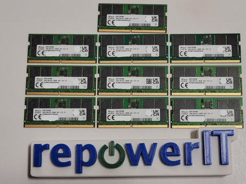 Lot of 10x SKHynix HMCG78AGBSA095N-BA 16GB DDR5 PC5-5600B Desktop Memory USED