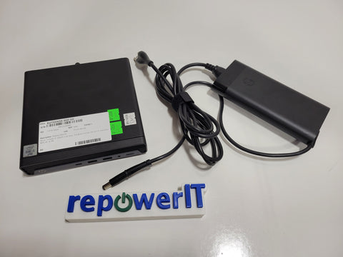 HP EliteDesk 800 G6 Micro PC i5-10500T 2.3GHz 16GB 256GB M.2 NVMe SSD W11P Grade B