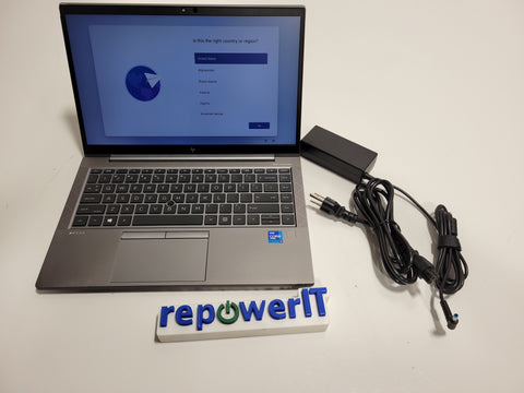 HP ZBook Firefly 14 G8 14" Mobile Workstation i7-1185G7 3GHz 16GB 512GB M.2 NVMe SSD W11P Grade D