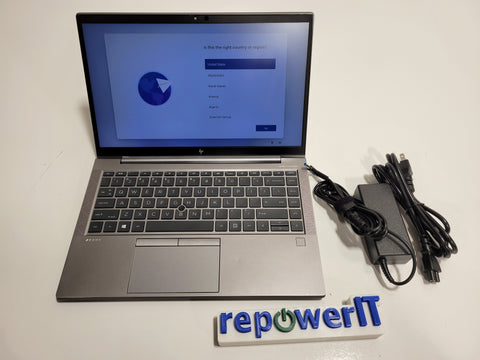 HP ZBook Firefly 14 G8 14" Mobile Workstation i7-1185G7 3GHz 16GB 512GB M.2 NVMe SSD W11P Grade B