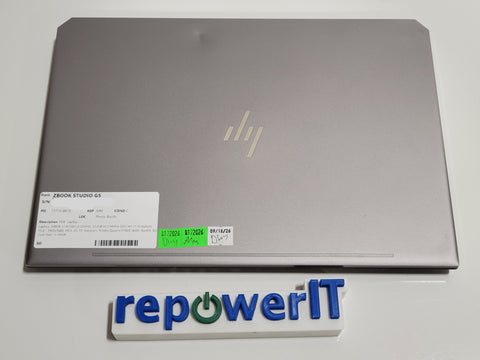 HP ZBook Studio G5 15.6" Laptop i7-8750H 2.2GHz Nvidia P1000 (4GB) 16GB 512GB M.2 NVMe SSD W11P Grade C