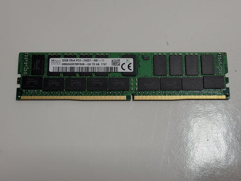 Lot of 12x SKHynix HMA84GR7MFR4N-UH 32GB 2Rx4 PC4-2400T-RB1 Server Memory USED