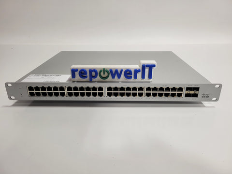 Cisco MS125-48LP-HW Cloud Managed 48-Port PoE+ GbE Switch USED UNCLAIMED