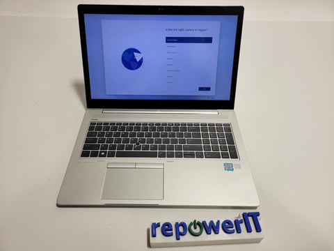 HP Elitebook 850 G5 15.6" Laptop i5-8350U 1.7GHz 16GB 512GB M.2 NVMe SSD W11P Grade B