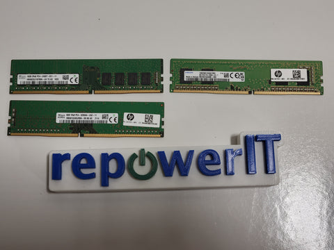 Lot of 3x Mixed Brand/Model 16GB/8GB Desktop Memory USED