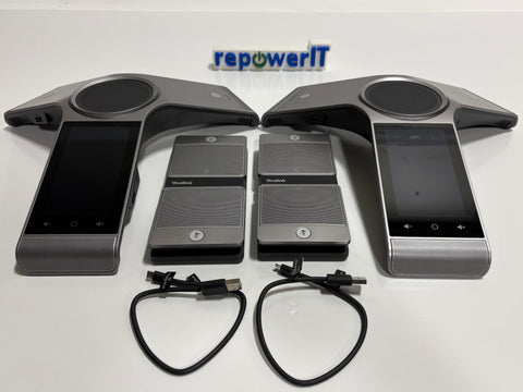Lot of 2x CP960 Conference Phones & 2x CPW90 Expansion Microphones Grade B