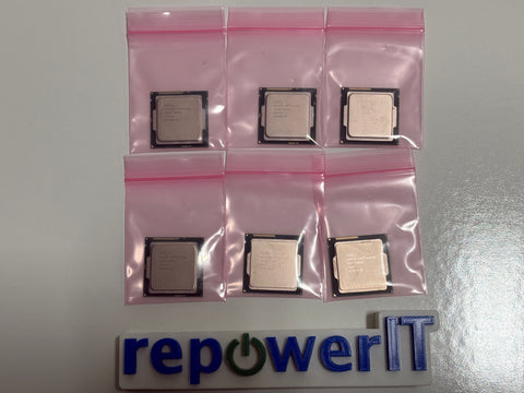 Lot of 6x i5 4th Gen i5-4670S/i5-4570S/i5-4590S Processors USED