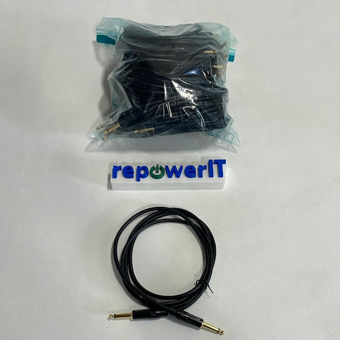 Lot of 21x CableMatters 500027-3X2 6ft 1/4" Guitar Cables + 21x IK Multimedia IRIG2 iOS + Mac Analog Guitar Interface