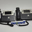 2x Yealink SIP-T29G 16 Line IP Phones with stand, headset and cord. No PSU - B Grade