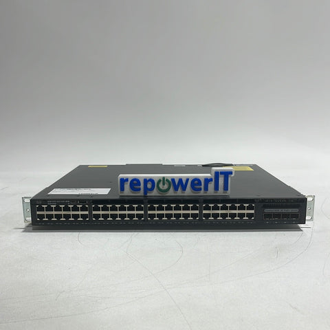 Cisco WS-C3650-48FQ Catalyst Managed Switch 48-Port PoE+ 4X10G GRADE C