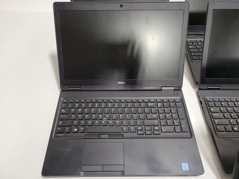 Lot of 6x Dell Latitude 5580 Laptops i5-7200U i5-6200U 8GB 16GB No HDD Grade C