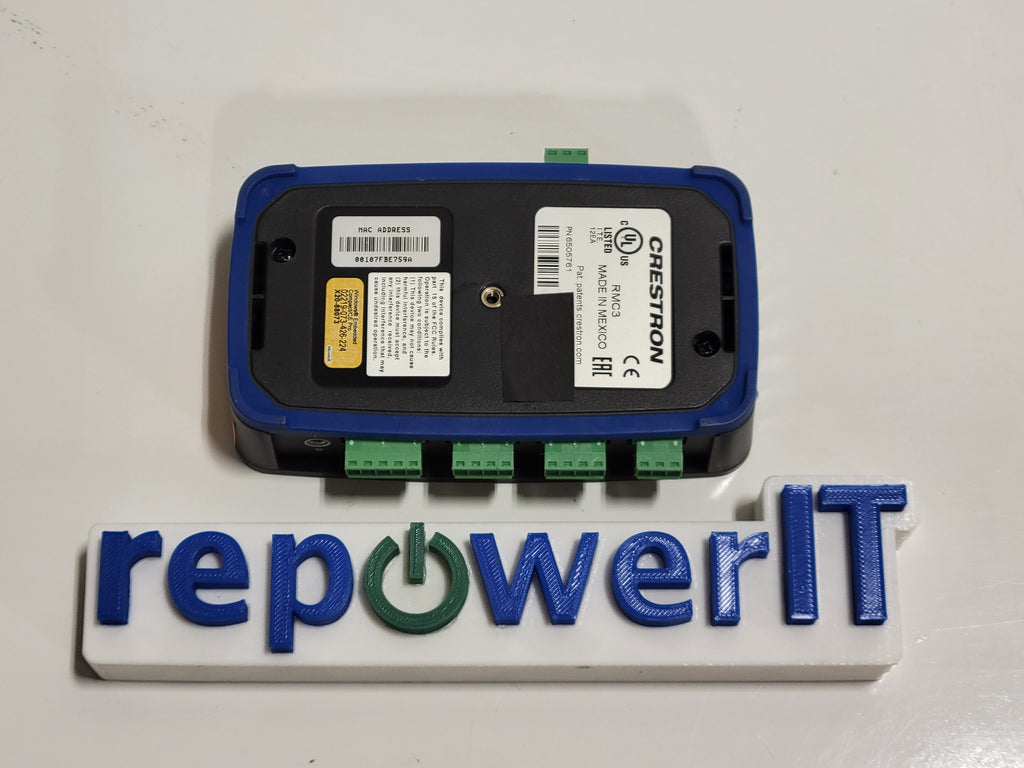 Crestron Rcm3 Crestron RMC3 3-Series Room Media Controller Grade B – RepowerIT LLC