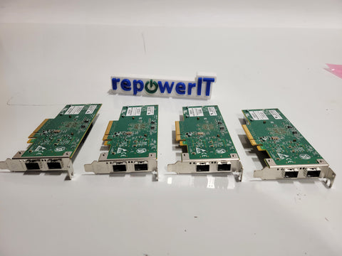 Lot of 4x Silicom PE210G2SPI9A Dual Port Fiber 10Gb PCI Express Server Adapter USED