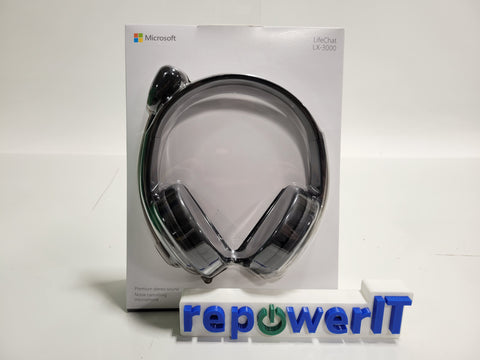 Microsoft LX-3000 LifeChat USB Headphones NEW