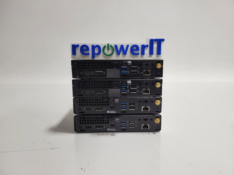 Lot of 4x Optiplex 3080, 3070, 3060 Micros No HDD WIFI & BT For Parts