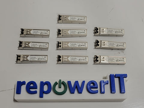 Lot of 10x Finisar FTLF8524P2BNL 4GBase-SW Fibre Channel SFP Transceiver USED