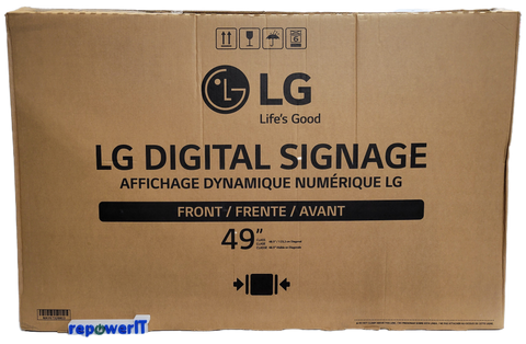 LG 49UH5C-B 49" HD Smart Display New Open Box