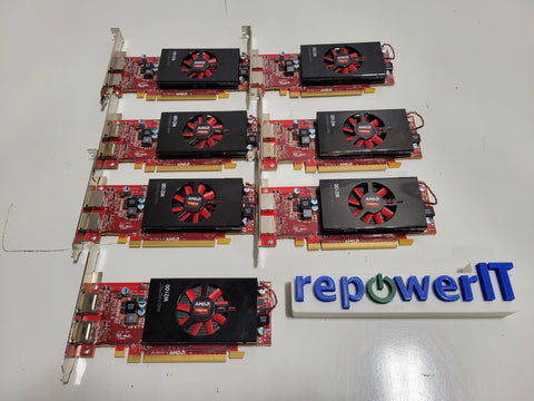 Lot of 7x AMD W2100 FirePro Graphics Cards USED