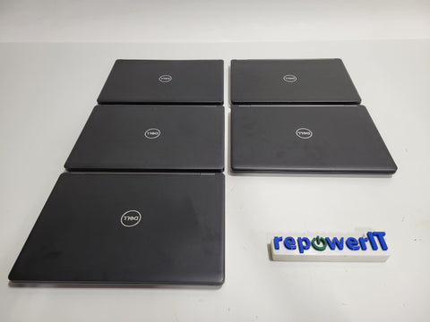 Lot of 5x Dell Latitude 5490 Laptops i5-7300U 2.6GHz 16GB 512GB SSD W10P Grade C