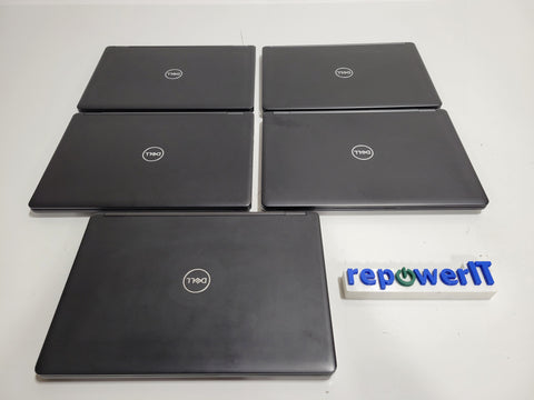 Lot of 5x Dell Latitude 5490 i7-8650U 1.9GHz 16GB 512GB M.2 NVMe SSD W11P Grade C