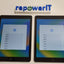 Lot of 2x Apple A1822 5th Gen 9.7" 2048x1536 iPads A9 1.8GHz 2GB 128GB SSD Grade B/C