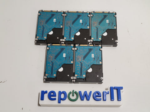 Lot of 5x Dell 0990FD AL13SXB600N 2.5" 600GB 15K RPM SAS HDD - TESTED GOOD