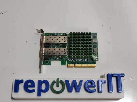 SuperMicro AOC-STGN-I2S 10 Gigabit Dual Port Ethernet Card USED