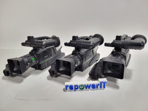 Lot of 3x Panasonic AG-DVC20P Camcorder AS-IS