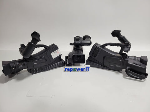 Lot of 3x Panasonic AG-DVC20P Camcorder AS-IS