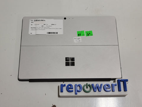 Microsoft Surface Pro 4 12.3" 2736x1824 Tablet i5-6300U 2.4GHz 8Gb 256GB NVMe SSD DEF For Parts